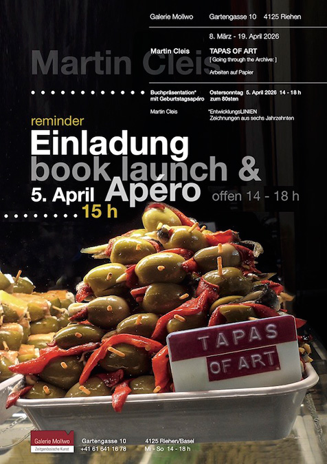 Martin Cleis – Book Launch 5.4.2026 | Galerie Mollwo